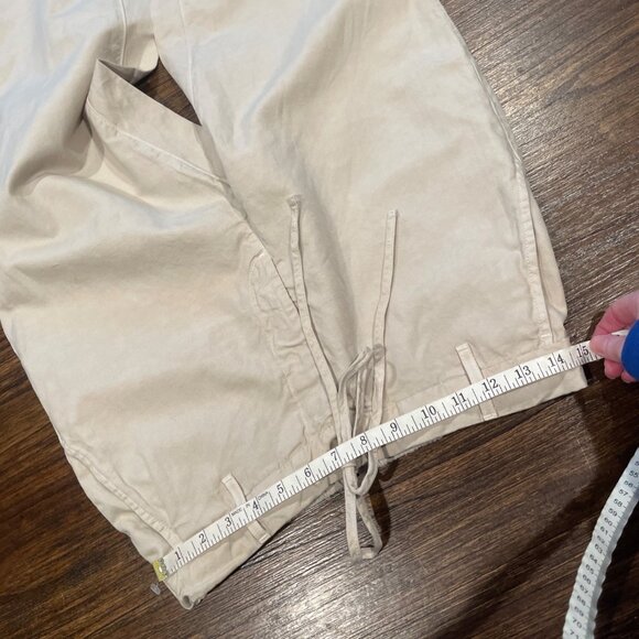 NWOT AG Adriano Goldschmied Men's M Sun Pant Relaxed Drawstring Cotton Linen - Picture 6 of 9